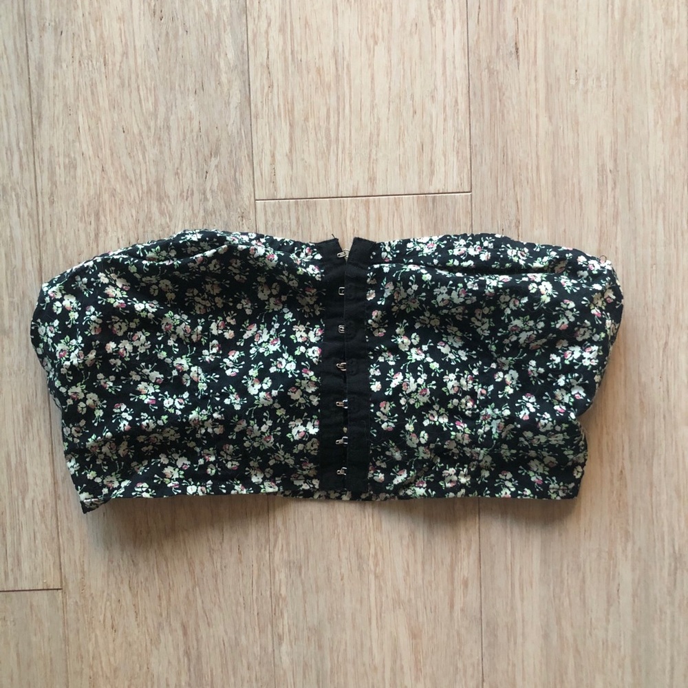 Sparkle & Fade Bandeau Corset Top